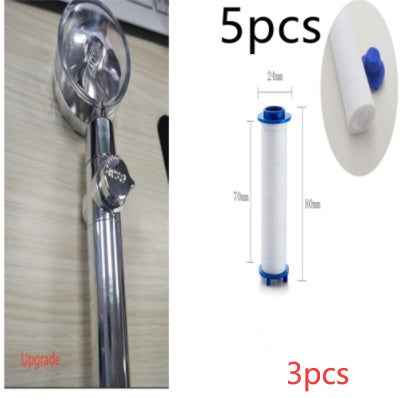 Sarah Express Turbo Propeller Shower Head - 360° High Pressure Water Saving Rainfall Showerhead 3pcs Set3