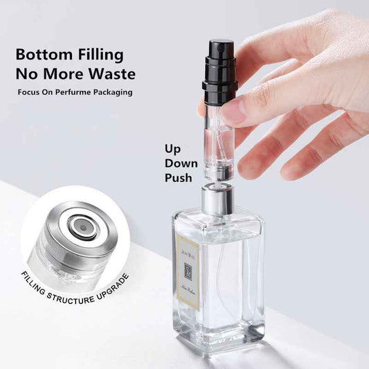 Sarah Express Travel Perfume Atomizer Bottle - Refillable Spray Dispenser 5ML/9ML Portable Mini