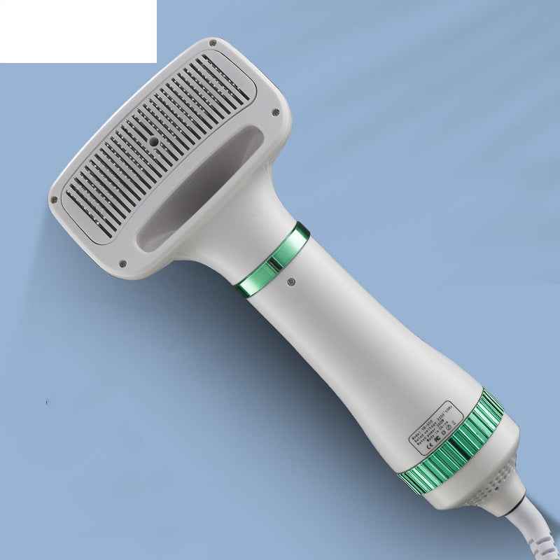 Sarah Express Professional Pet Hair Dryer for Dogs & Cats - 3-Speed Grooming Blow Dryer with Low Noise Oneclick hair removal green