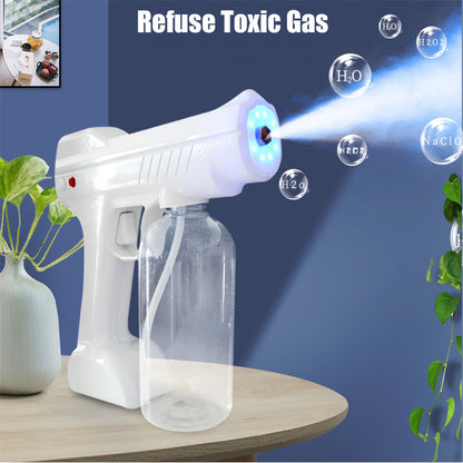 Sarah Express Wireless Nano Atomizing Spray Gun - Rechargeable Handheld Disinfection Fogger 800ml