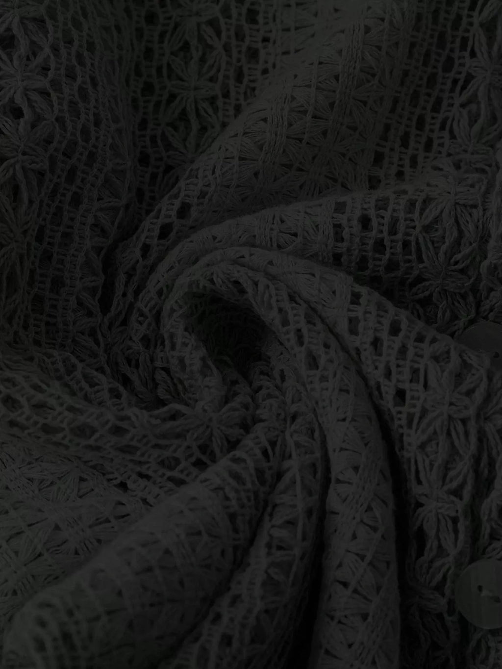 Sarah Express Women's Lace Notched Long Sleeve Shirt - Elegant Button-Up Blouse