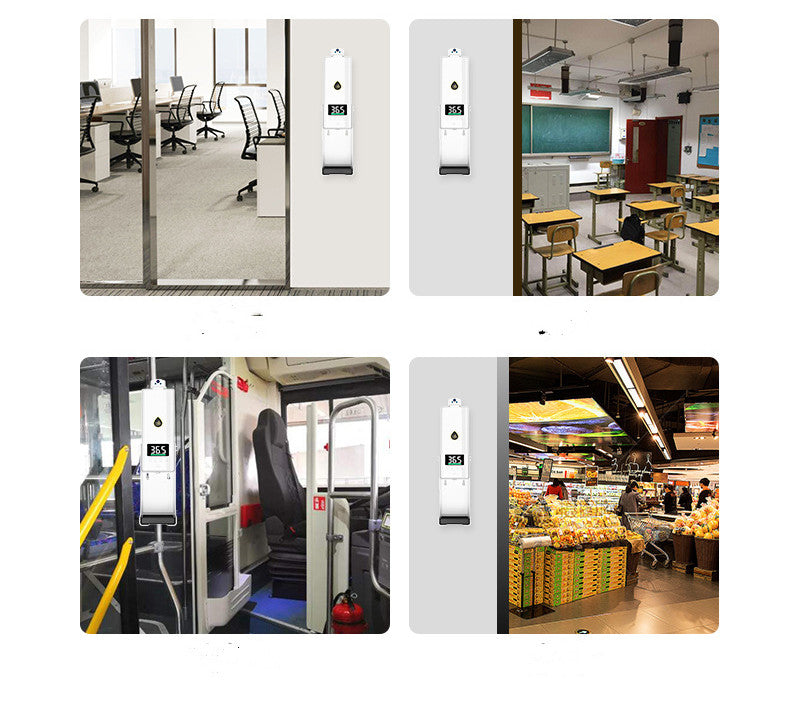 Disinfection Double Temperature Measuring Soap Dispenser