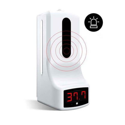 Sarah Express Automatic Touchless Soap Dispenser with Infrared Temperature Measurement
