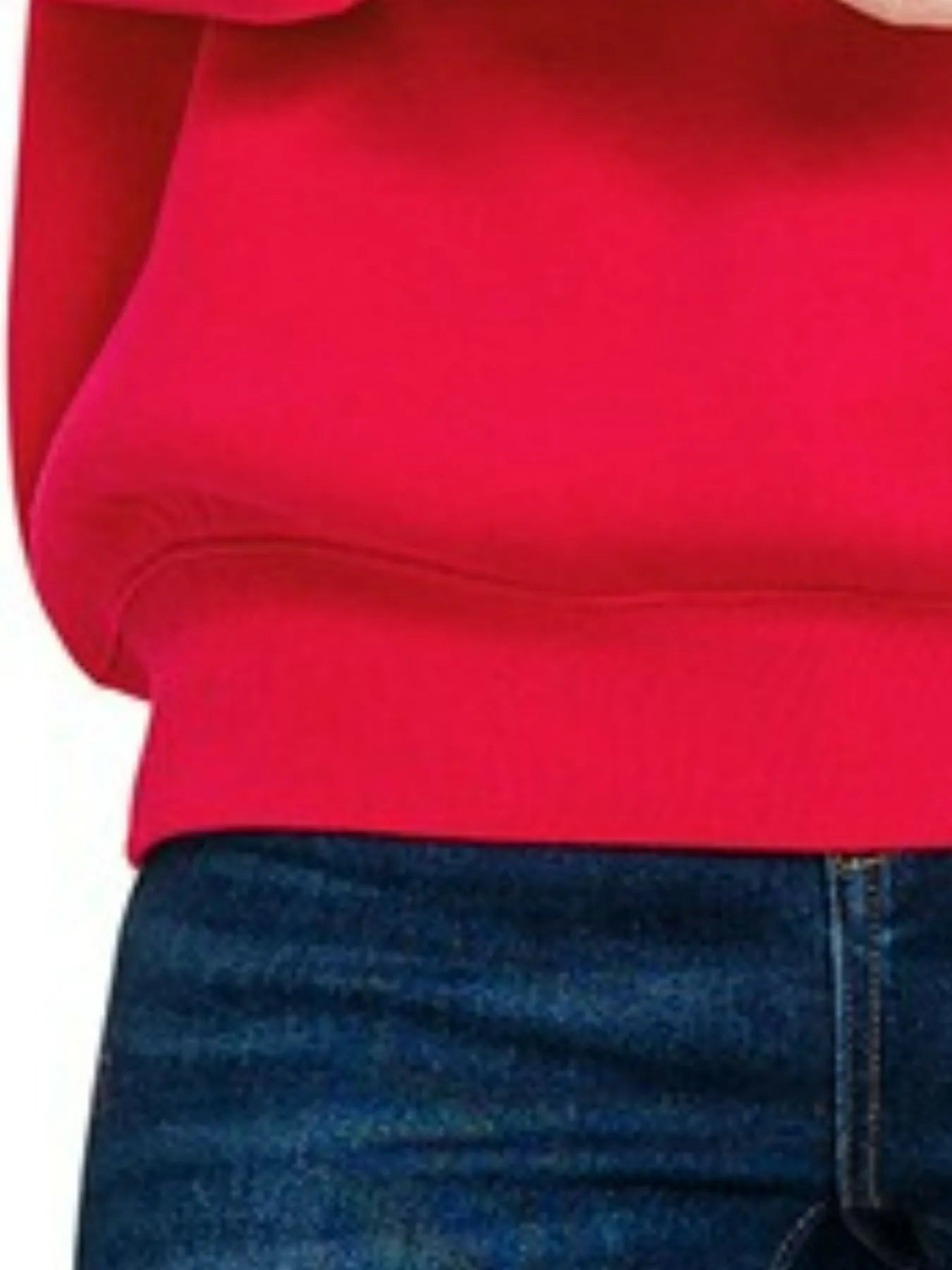 Sarah Express Women's Fleece Crewneck Sweatshirt | Oversized Long Sleeve | Cotton Blend | S-L