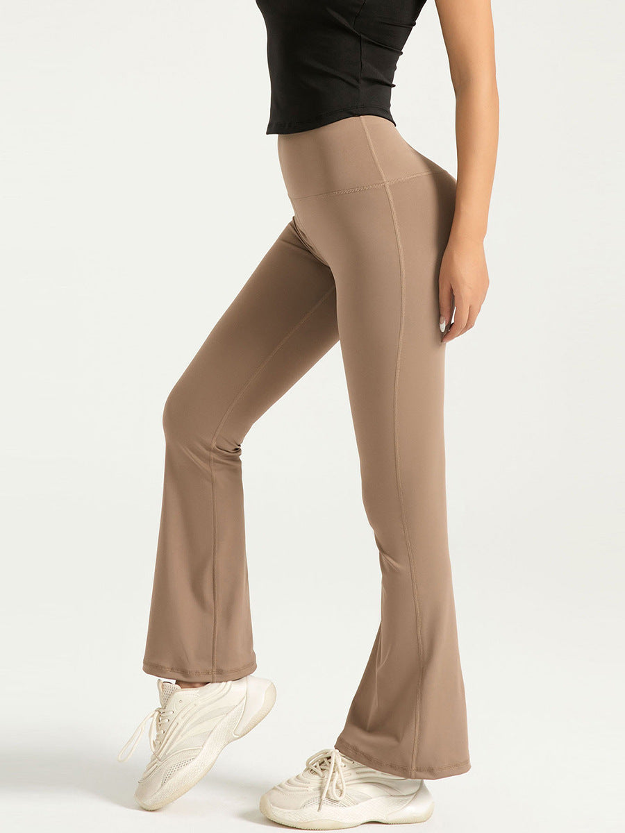 Sarah Express Women's High Waist Flared Yoga Pants Lifting Compression Leggings