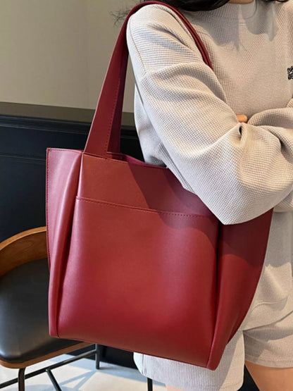 Sarah Express Women's PU Leather Shoulder Bag