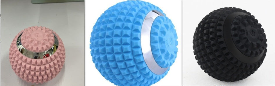 Sarah Express Vibrating Massage Ball - 4-Speed Electric Muscle Recovery Therapy Ball Suit