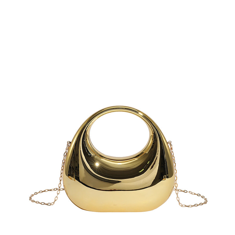 Sarah Express Acrylic Box Bag Gold