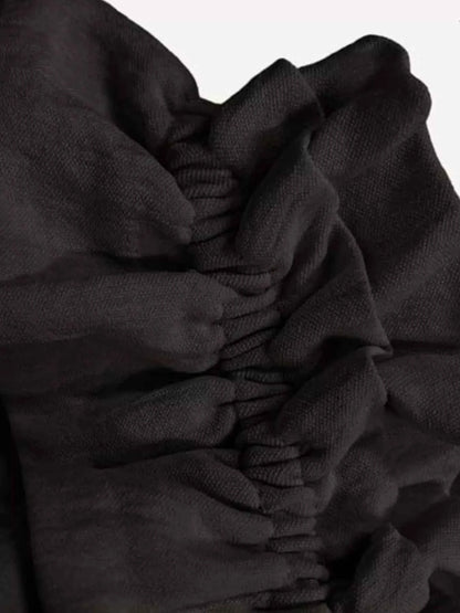 Ruffle Trim Tank and Shorts Set