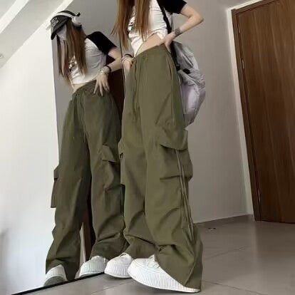 Sarah Express High Waist Quick Drying Retro Casual Pants