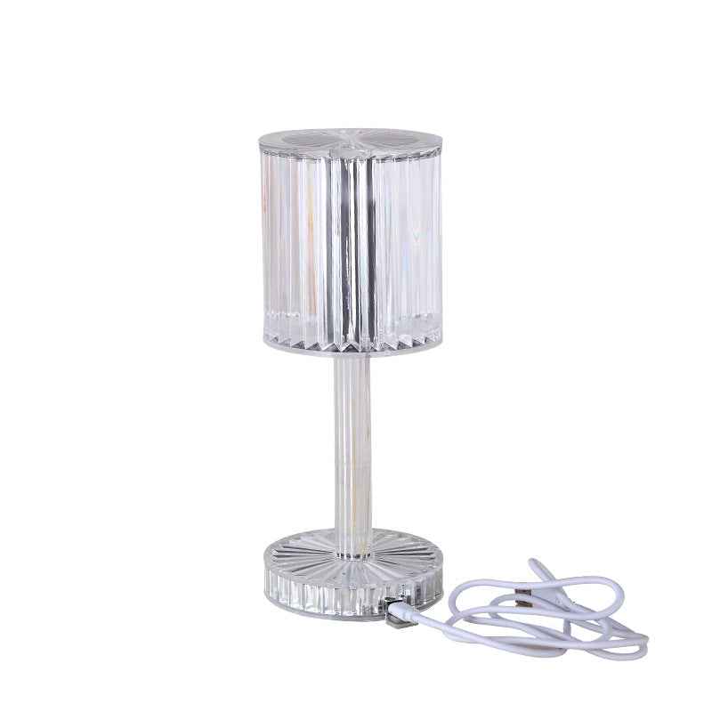 Sarah Express Crystal Diamond Table Lamp - Touch Dimmable LED Night Light for Bedroom