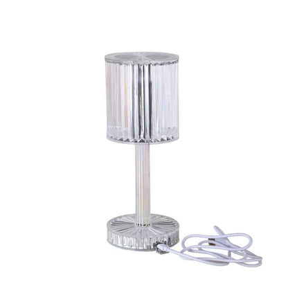 Sarah Express Crystal Diamond Table Lamp - Touch Dimmable LED Night Light for Bedroom