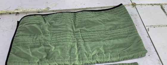 Sarah Express Cooling Summer Quilt Blanket - Lightweight Air Conditioning Comforter Army Green