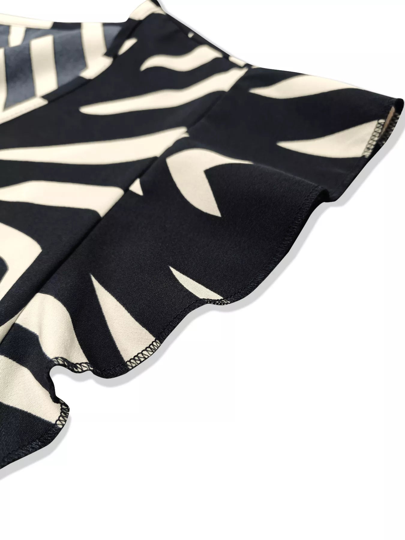 Sarah Express Women's Plus Size Chevron Print Wrap Maxi Dress