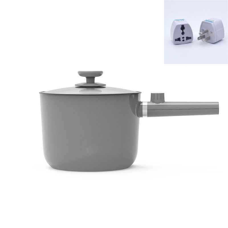 Sarah Express Mini Electric Fondue Frying Pan - Multi-Function Ceramic Glaze Cooker for Steaming, Frying & Stewing Style1