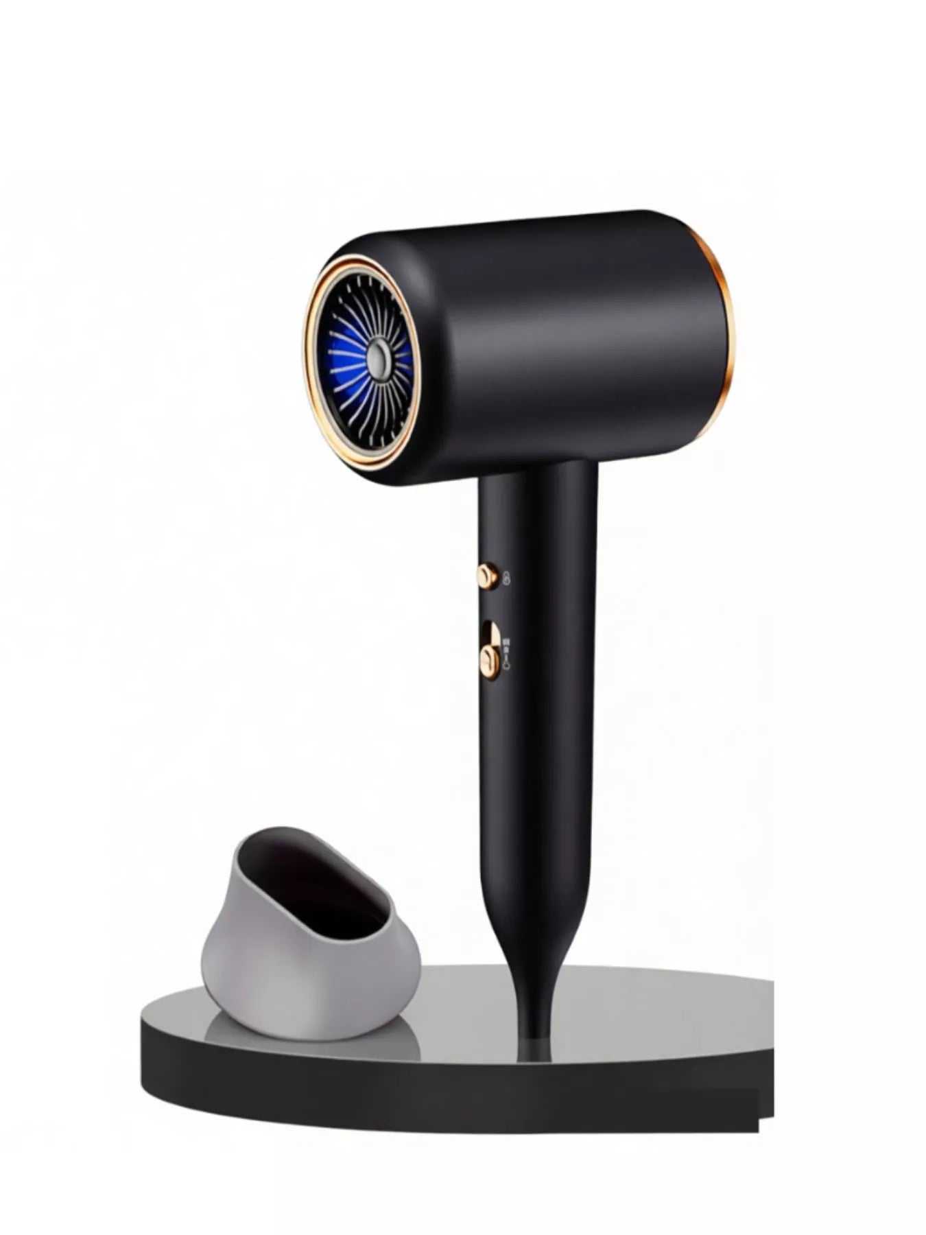 Sarah Express Constant Temperature Hair Dryer with Blue Light Technology - Professional Household Blow Dryer Black