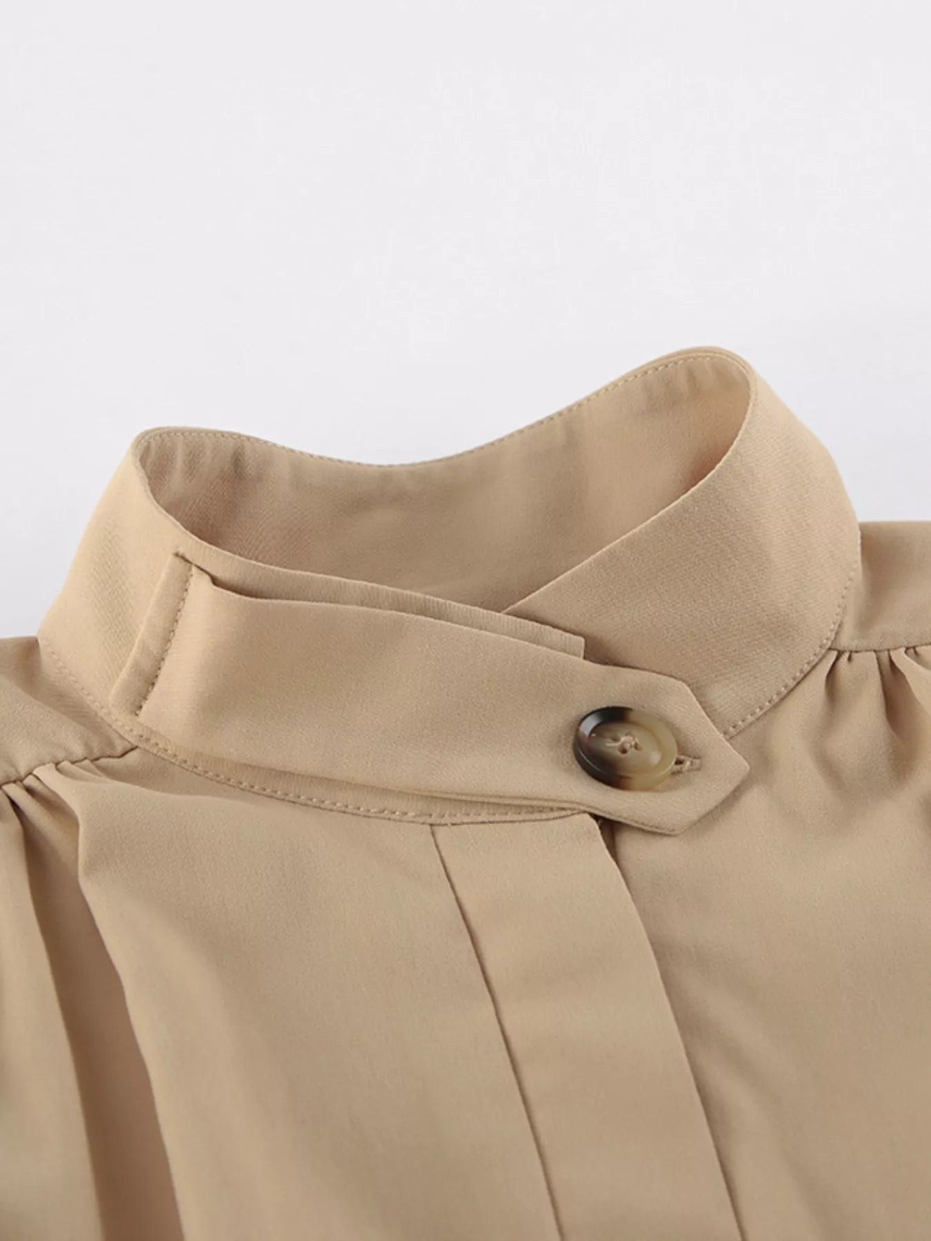 Sarah Express Women's Puff Sleeve Cropped Jacket