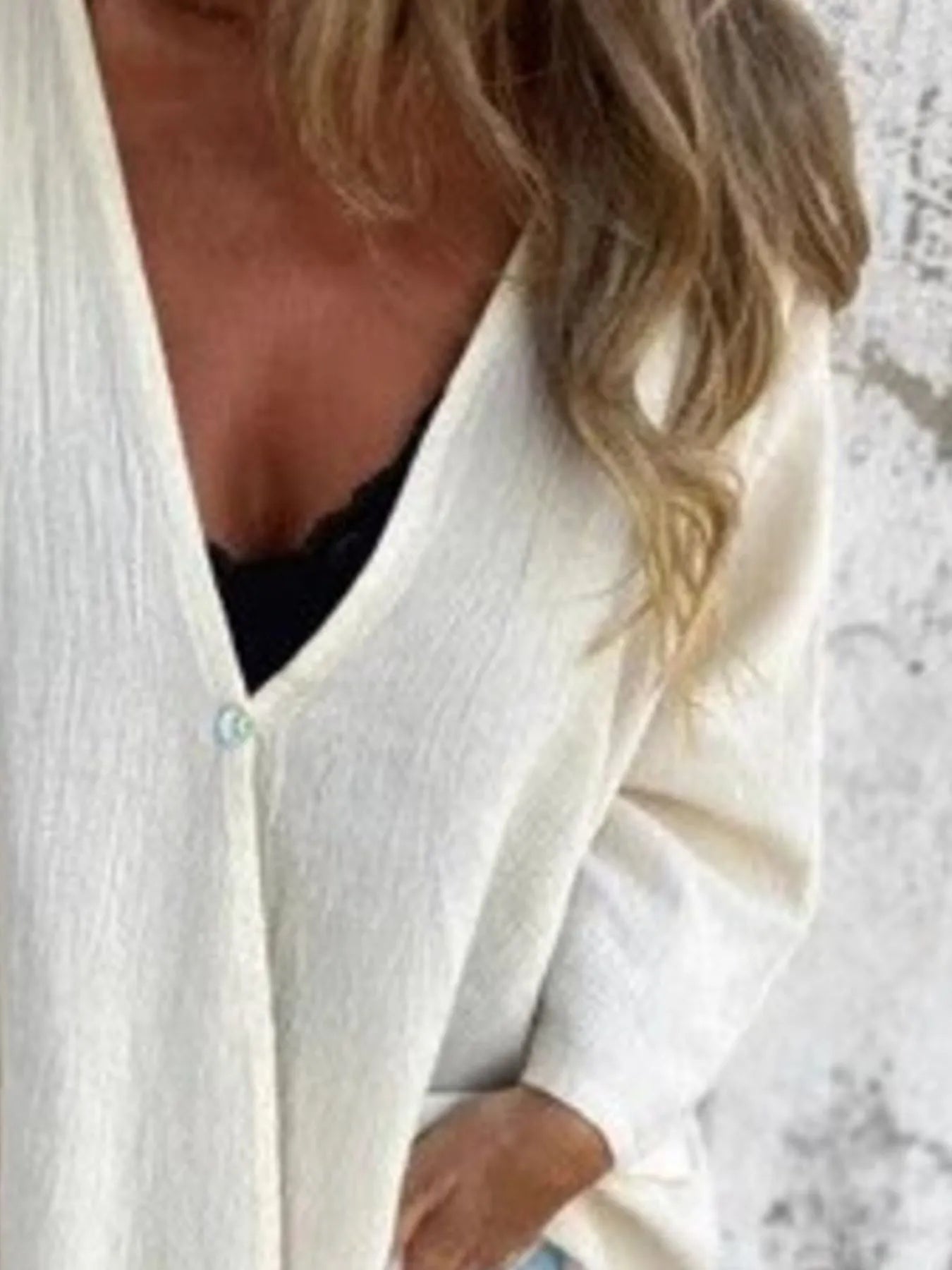 Sarah Express Women's Oversized Button-Up Cardigan - Plus Size Cozy Knit Sweater