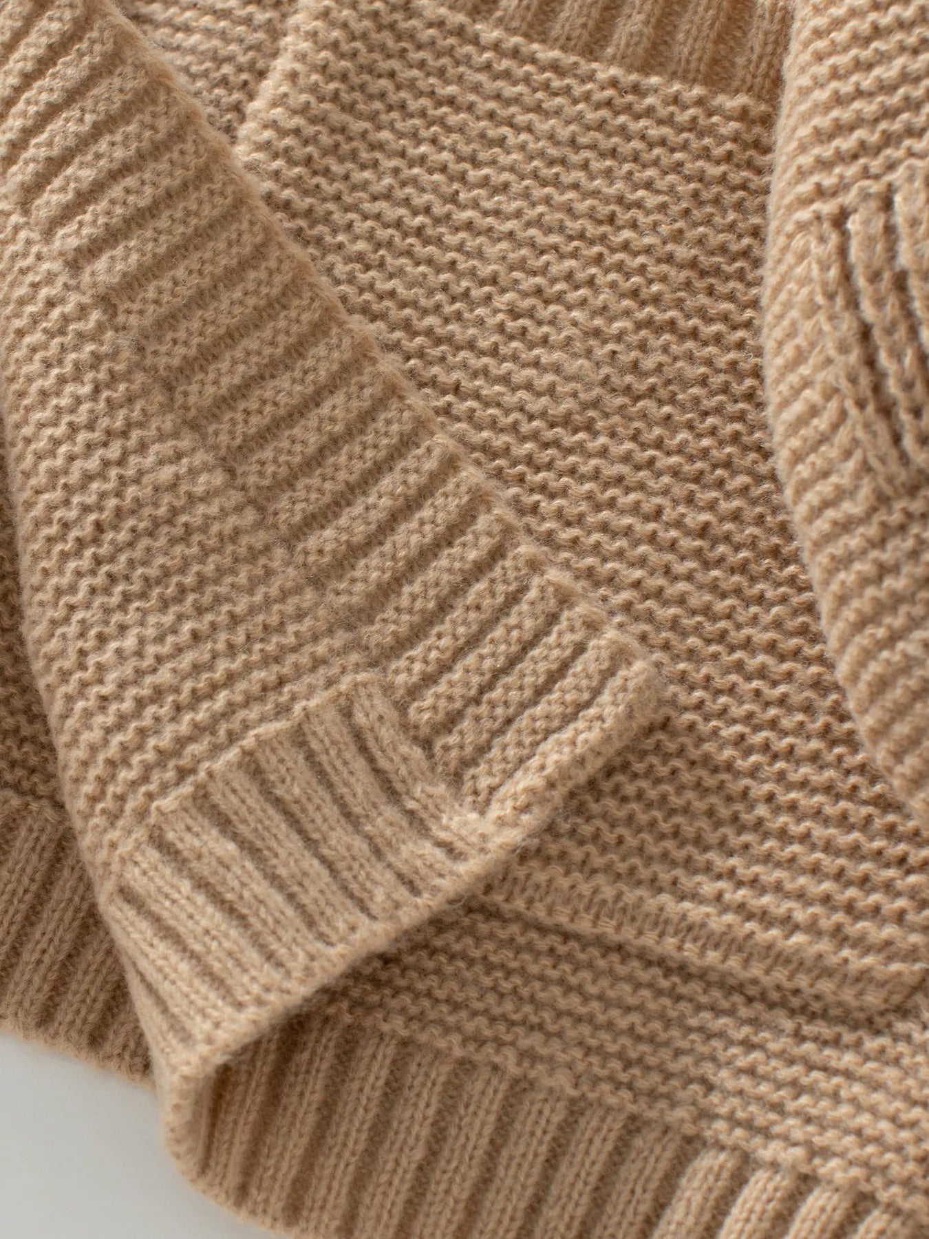 Sarah Express Women's Textured Knit Open Front Cardigan