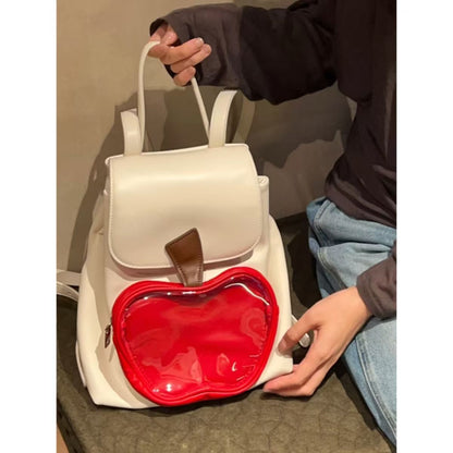 Sarah Express Women's Elegant Patchwork Backpack | Polyester-Cotton Everyday Bag Main Image Backpack