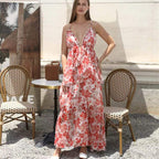 Sarah Express Women's Simple Maxi Dress Polyester Long Casual