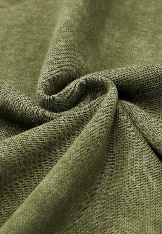 Sarah Express Women's Mock Neck Dropped Shoulder Sweatshirt