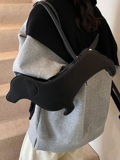 Sarah Express Women's Dachshund Shaped Shoulder Bag