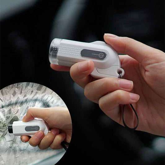 Sarah Express Emergency Window Breaker Safety Hammer - Tungsten Steel Car Escape Tool