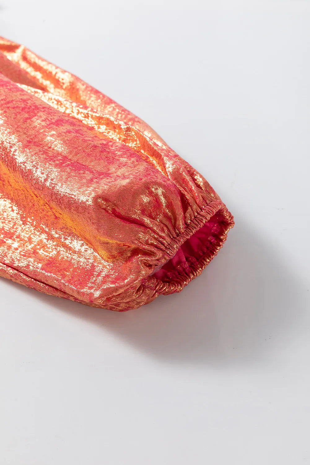 Sarah Express Women's Metallic Sheen Long Sleeve Mini Dress