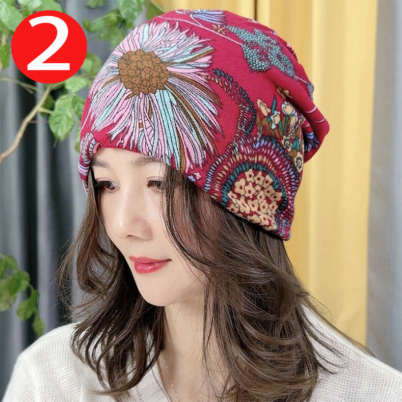 Sarah Express Twisted Convertible Hat Scarf Multi Way Head Wrap Cold Weather Accessory