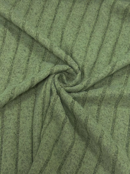 Sarah Express Women's Ribbed Knit Long Sleeve Midi Dress