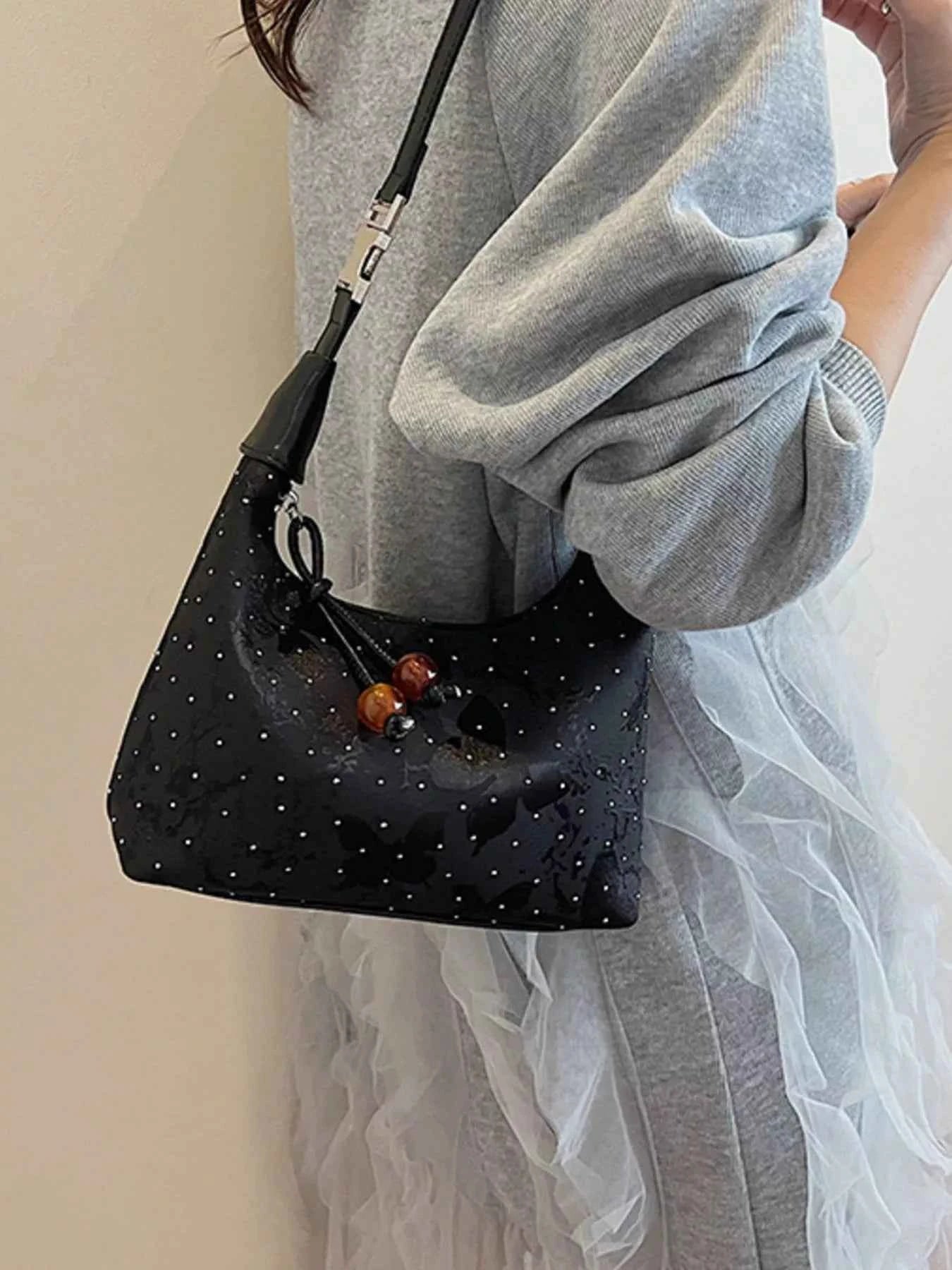 Polka Dot Crossbody Bag