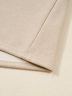 Sarah Express Women's Lace Drawstring Hoodie and High Waist Pants Corduroy Suit