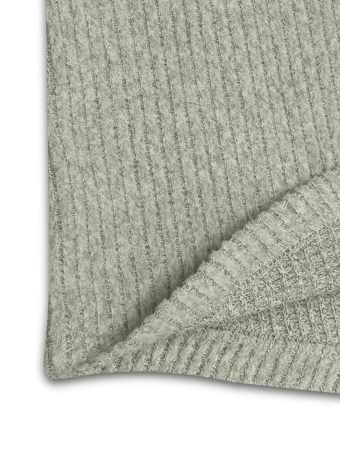 Sarah Express Women's Ribbed Knit Long Sleeve Top and Pants Lounge Set