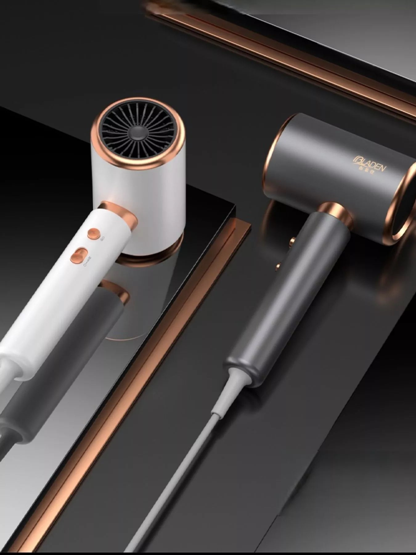 Sarah Express Professional Constant Temperature Hair Dryer with Blue Light Technology