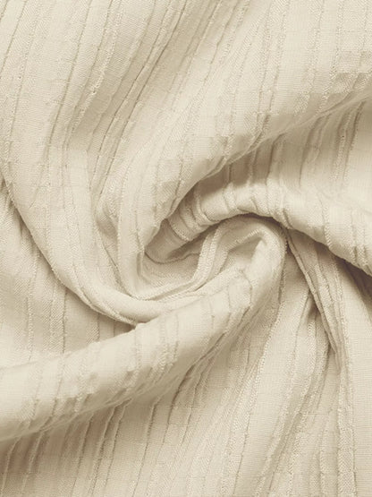 Sarah Express Women's Tiered V-Neck Long Sleeve Dress - Buttoned Midi Dress with Tie Detail