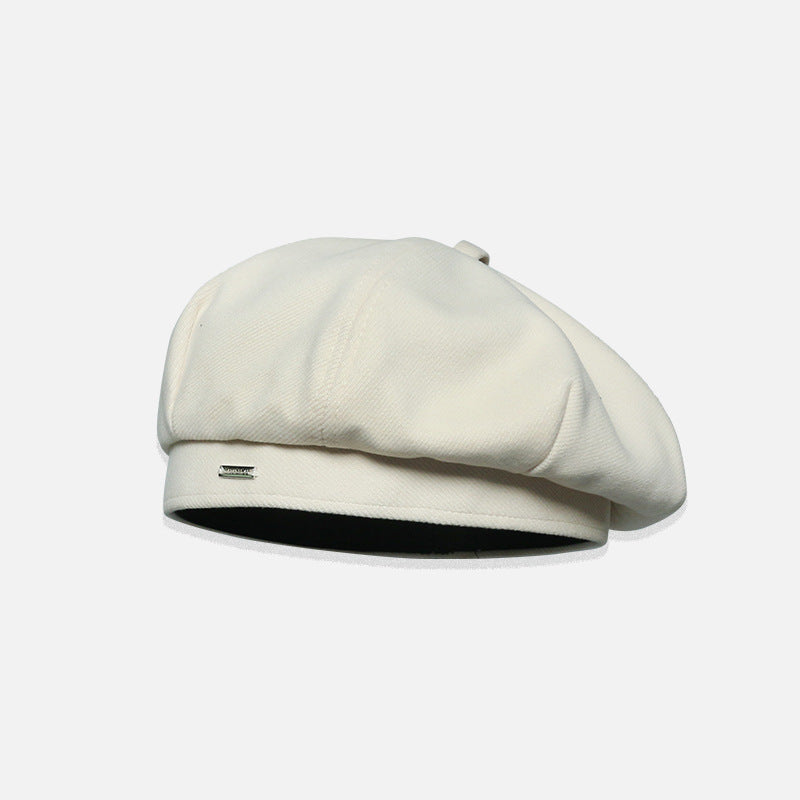 Sarah Express Classic Dome Beret Painter Cap Women's Polyester All Season Hat