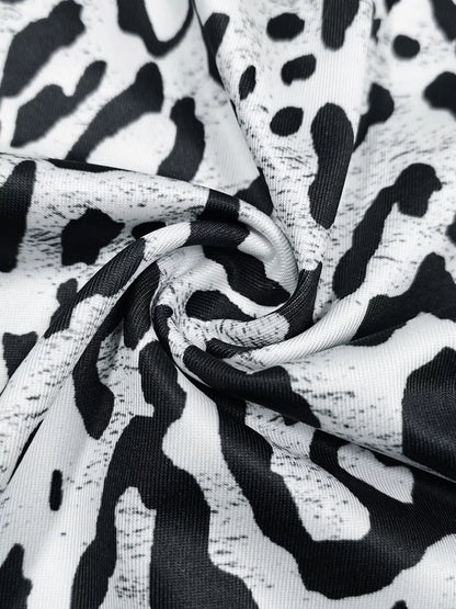 Sarah Express Women's Plus Size Leopard Print Bodycon Maxi Dress