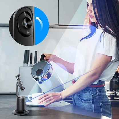 Sarah Express AI Face Tracking Phone Gimbal 360° Auto Tracking Smartphone Stabilizer for TikTok Vlog Live Streaming Video Recording