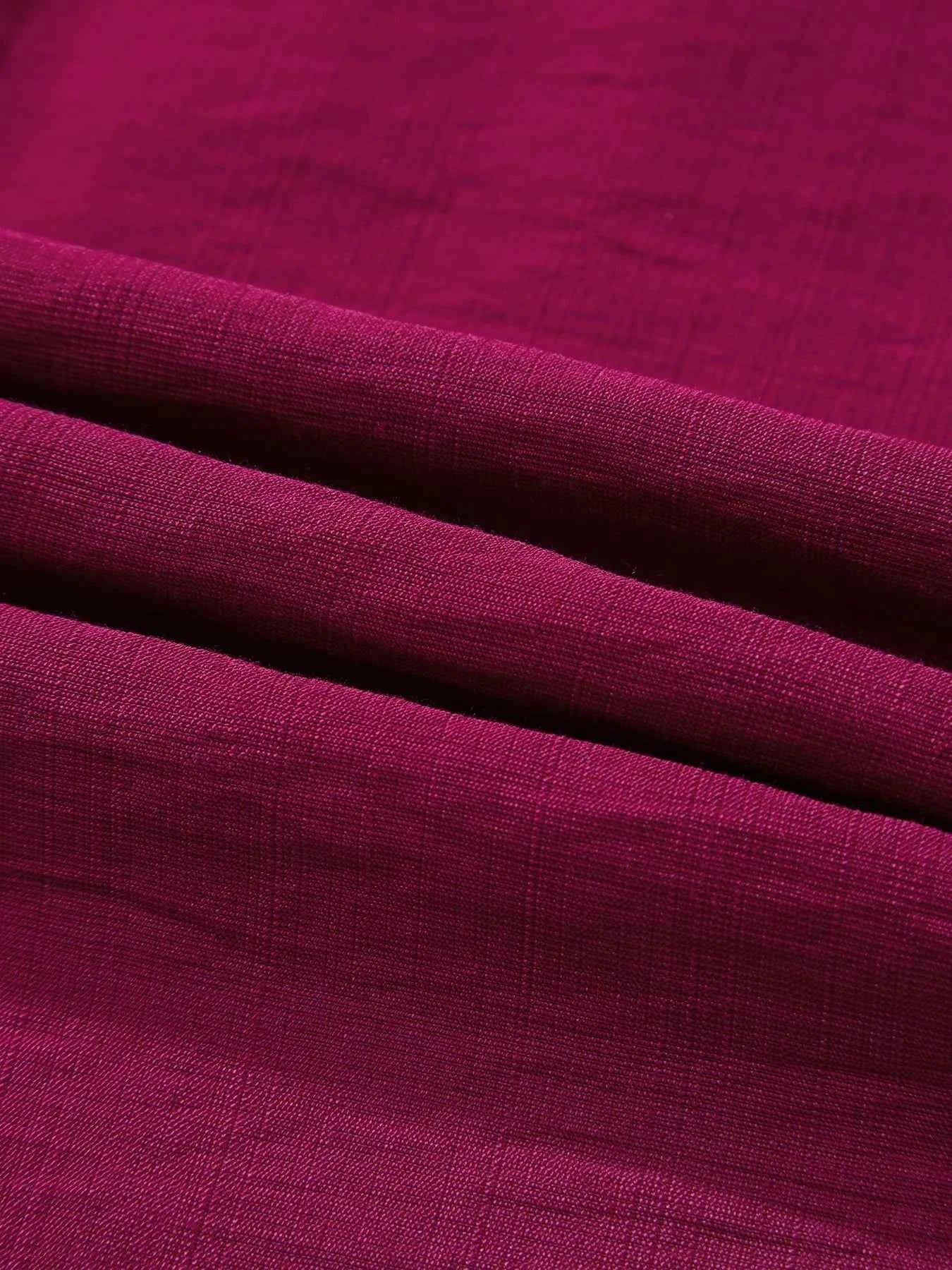 Sarah Express Women's Leopard Trim V-Neck Blouse - Flounced Bracelet Sleeve Top