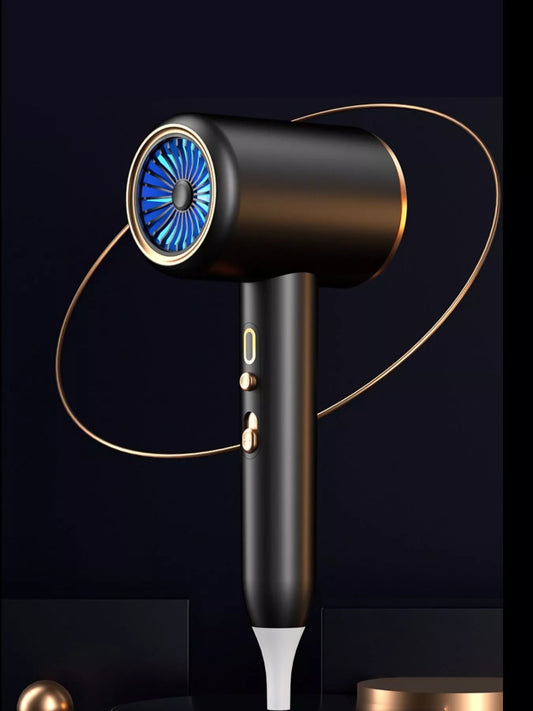 Sarah Express Professional Hair Dryer with Overheat Protection and Constant Temperature Control Black