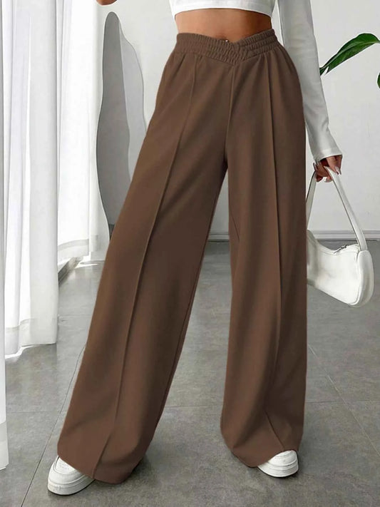 Wide Leg High Waist Pants