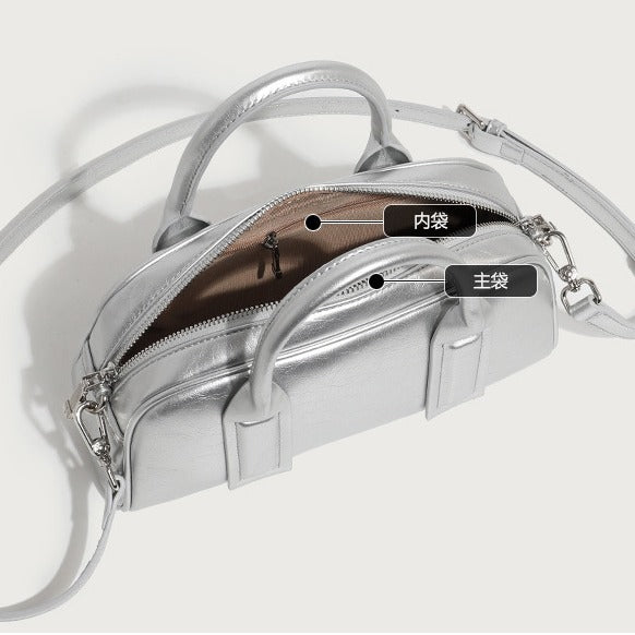 Sarah Express Women's Soft Leather Tote Crossbody Bag - Large Capacity Urban Minimalist Handbag