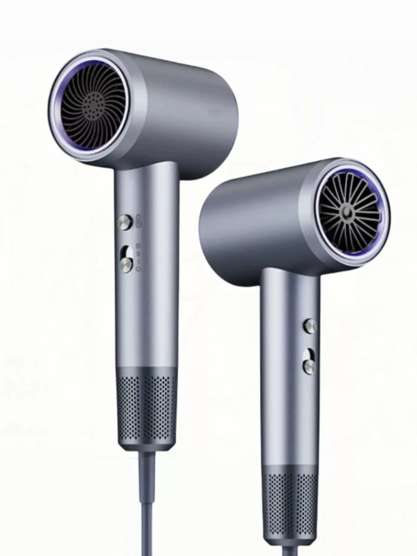 Sarah Express Lightweight Household Hair Dryer with Constant Temperature & Blue Light Technology Gray European plug