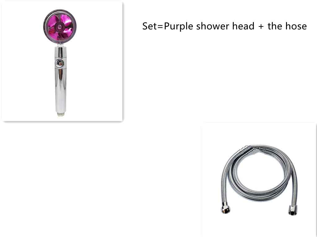 Sarah Express 360° Rotating High Pressure Shower Head with Water Saving Technology Set6