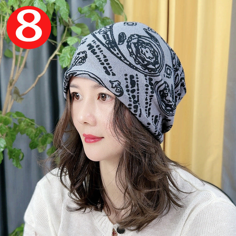 Sarah Express Twisted Convertible Hat Scarf Multi Way Head Wrap Cold Weather Accessory