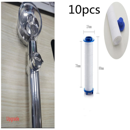 Sarah Express Turbo Propeller Shower Head - 360° High Pressure Water Saving Rainfall Showerhead Set35