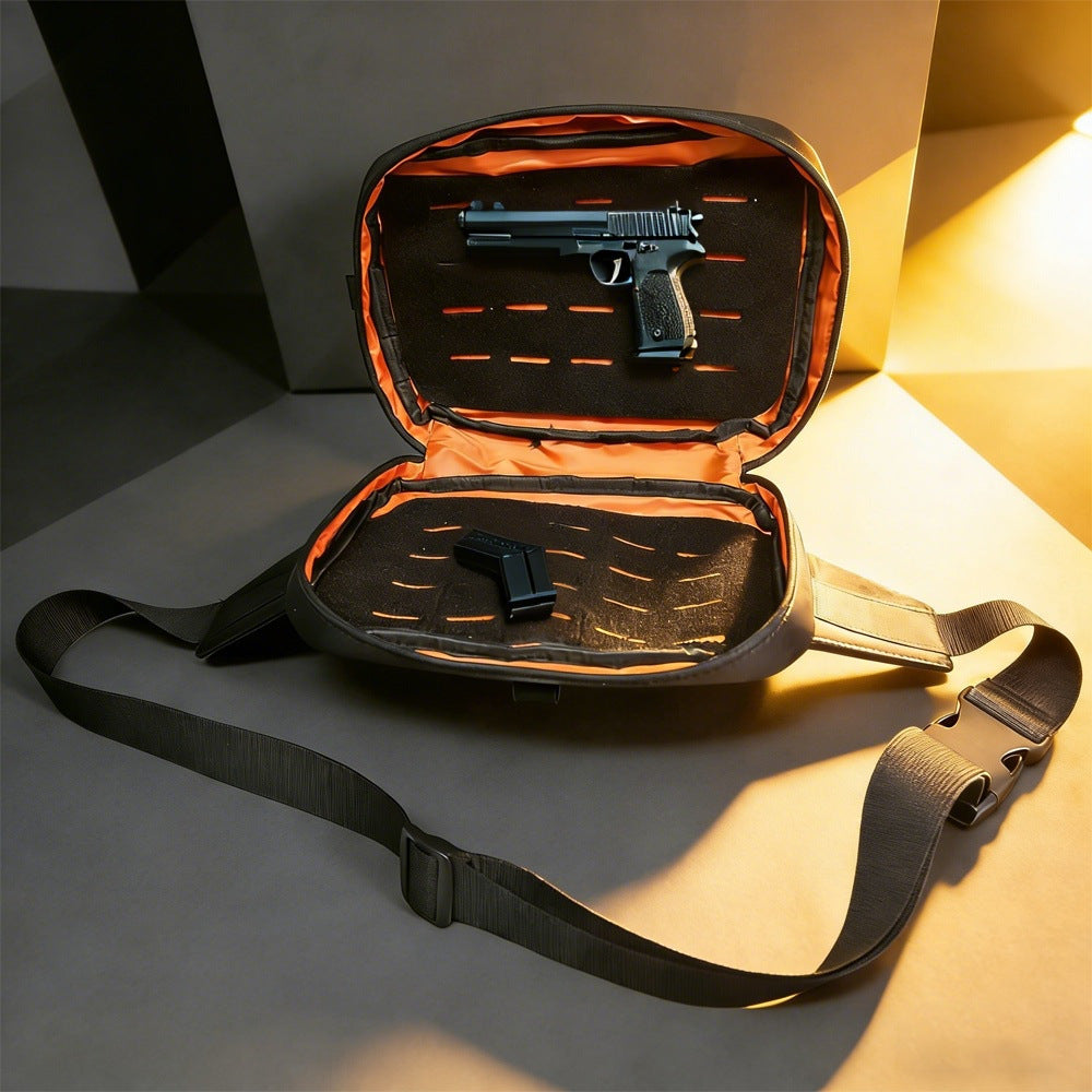 Sarah Express Magnetic Quick Release Holster Crossbody Shoulder Bag for Men – Lightweight Oxford Cloth