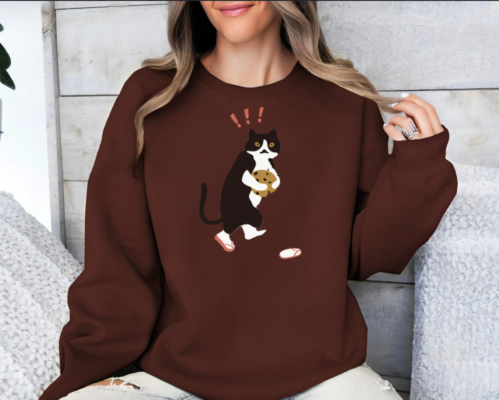 Sarah Express Women's Solid Color Graphic Print Hoodie Long Sleeve Casual Fall Winter Sweatshirt