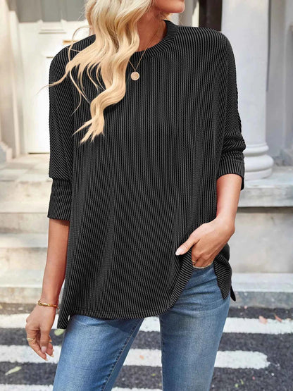 Sarah Express Women's Relaxed Fit Half Sleeve T-Shirt - Casual Oversized Tee